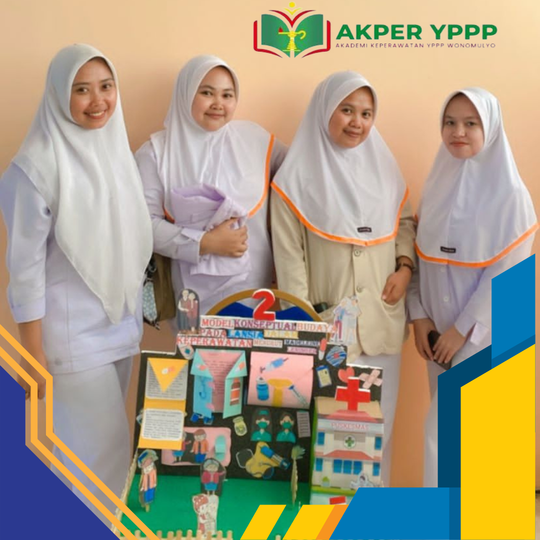 Mahasiswa Akper YPPP Wonomulyo Kenalkan Model Konseptual Budaya Lansia Melalui Karya Kreatif