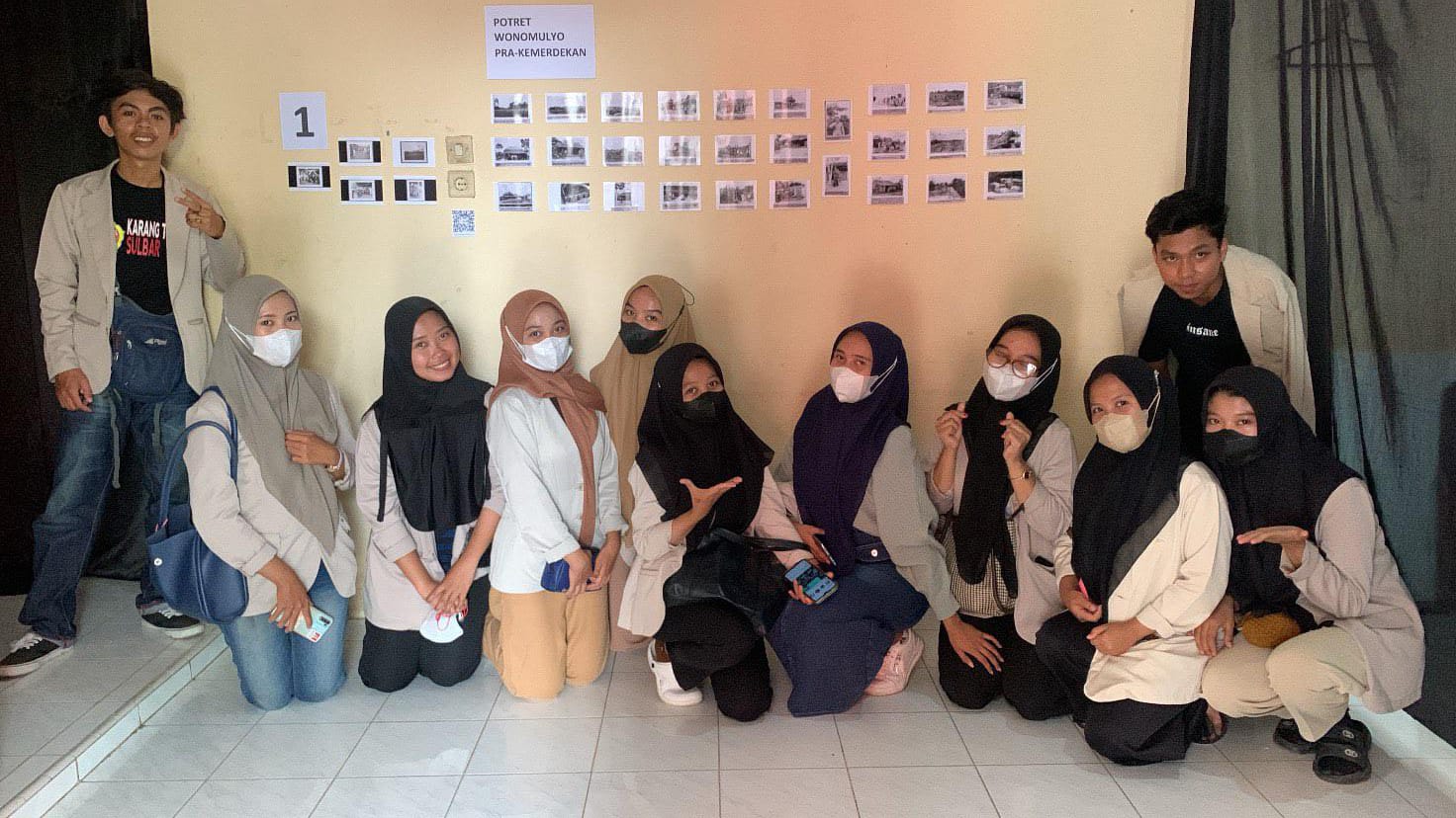 Mahasiswa Akper YPPP Wonomulyo Kunjungi Museum di Polewali Mandar