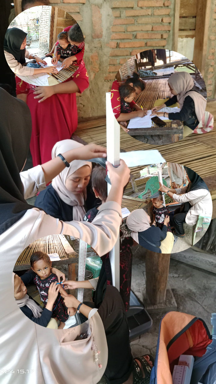 Mahasiswa Akper YPPP Wonomulyo Berkontribusi dalam Pemeriksaan Tumbuh Kembang Anak di Desa Rumpa